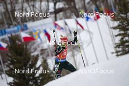 14.02.2019, Soldier Hollow, United States of America (USA): Karolin Horchler (GER) -  IBU world cup biathlon, sprint women, Soldier Hollow (USA). www.nordicfocus.com. © Manzoni/NordicFocus. Every downloaded picture is fee-liable.