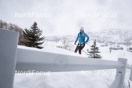 13.02.2019, Soldier Hollow, United States of America (USA): Tiril Eckhoff (NOR) -  IBU world cup biathlon, training, Soldier Hollow (USA). www.nordicfocus.com. © Manzoni/NordicFocus. Every downloaded picture is fee-liable.