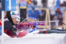 13.02.2019, Soldier Hollow, United States of America (USA): Ingrid Landmark Tandrevold (NOR) -  IBU world cup biathlon, training, Soldier Hollow (USA). www.nordicfocus.com. © Manzoni/NordicFocus. Every downloaded picture is fee-liable.