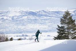 12.02.2019, Soldier Hollow, United States of America (USA): Dorothea Wierer (ITA) -  IBU world cup biathlon, training, Soldier Hollow (USA). www.nordicfocus.com. © Manzoni/NordicFocus. Every downloaded picture is fee-liable.