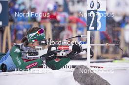 13.02.2019, Soldier Hollow, United States of America (USA): Lisa Vittozzi (ITA) -  IBU world cup biathlon, training, Soldier Hollow (USA). www.nordicfocus.com. © Manzoni/NordicFocus. Every downloaded picture is fee-liable.