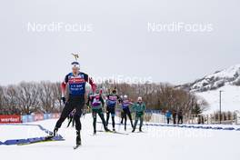 13.02.2019, Soldier Hollow, United States of America (USA): Johannes Thingnes Boe (NOR) -  IBU world cup biathlon, training, Soldier Hollow (USA). www.nordicfocus.com. © Manzoni/NordicFocus. Every downloaded picture is fee-liable.