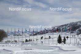 12.02.2019, Soldier Hollow, United States of America (USA): Feature: Track atmosphere  -  IBU world cup biathlon, training, Soldier Hollow (USA). www.nordicfocus.com. © Manzoni/NordicFocus. Every downloaded picture is fee-liable.