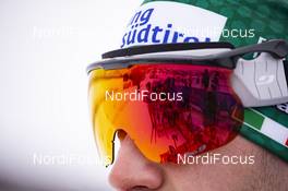 13.02.2019, Soldier Hollow, United States of America (USA): Event Feature: reflection of the Soldier Hollow venue in Dominik Windisch's (ITA) glasses -  IBU world cup biathlon, training, Soldier Hollow (USA). www.nordicfocus.com. © Manzoni/NordicFocus. Every downloaded picture is fee-liable.