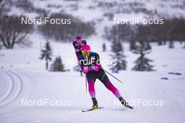 12.02.2019, Soldier Hollow, United States of America (USA): Event Feature: Undefined japanese technician competes on the track -  IBU world cup biathlon, training, Soldier Hollow (USA). www.nordicfocus.com. © Manzoni/NordicFocus. Every downloaded picture is fee-liable.