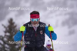 13.02.2019, Soldier Hollow, United States of America (USA): Ilya Trifanov (RUS), Match TV -  IBU world cup biathlon, training, Soldier Hollow (USA). www.nordicfocus.com. © Manzoni/NordicFocus. Every downloaded picture is fee-liable.