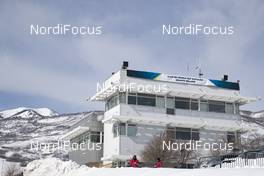 12.02.2019, Soldier Hollow, United States of America (USA): Event Feature: the competition building of Soldier Hollow -  IBU world cup biathlon, training, Soldier Hollow (USA). www.nordicfocus.com. © Manzoni/NordicFocus. Every downloaded picture is fee-liable.