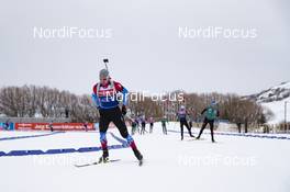 13.02.2019, Soldier Hollow, United States of America (USA): Alexander Loginov (RUS) -  IBU world cup biathlon, training, Soldier Hollow (USA). www.nordicfocus.com. © Manzoni/NordicFocus. Every downloaded picture is fee-liable.