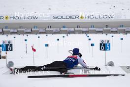 13.02.2019, Soldier Hollow, United States of America (USA): Martin Jaeger (SUI) -  IBU world cup biathlon, training, Soldier Hollow (USA). www.nordicfocus.com. © Manzoni/NordicFocus. Every downloaded picture is fee-liable.