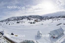 12.02.2019, Soldier Hollow, United States of America (USA): Event Feature: Overview over the tracks in Soldier Hollow -  IBU world cup biathlon, training, Soldier Hollow (USA). www.nordicfocus.com. © Manzoni/NordicFocus. Every downloaded picture is fee-liable.