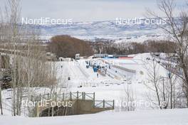 12.02.2019, Soldier Hollow, United States of America (USA): Event Feature: view over the biathlon venue of Soldier Hollow -  IBU world cup biathlon, training, Soldier Hollow (USA). www.nordicfocus.com. © Manzoni/NordicFocus. Every downloaded picture is fee-liable.