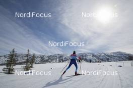 12.02.2019, Soldier Hollow, United States of America (USA): Aita Gasparin (SUI) -  IBU world cup biathlon, training, Soldier Hollow (USA). www.nordicfocus.com. © Manzoni/NordicFocus. Every downloaded picture is fee-liable.