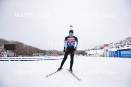 13.02.2019, Soldier Hollow, United States of America (USA): Quentin Fillon Maillet (FRA) -  IBU world cup biathlon, training, Soldier Hollow (USA). www.nordicfocus.com. © Manzoni/NordicFocus. Every downloaded picture is fee-liable.