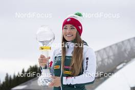 24.03.2019, Oslo, Norway (NOR): Dorothea Wierer (ITA) - IBU world cup biathlon, cups, Oslo (NOR). www.nordicfocus.com. © Manzoni/NordicFocus. Every downloaded picture is fee-liable.
