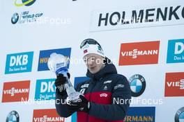 23.03.2019, Oslo, Norway (NOR): Johannes Thingnes Boe (NOR) - IBU world cup biathlon, cups, Oslo (NOR). www.nordicfocus.com. © Manzoni/NordicFocus. Every downloaded picture is fee-liable.