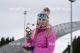 24.03.2019, Oslo, Norway (NOR): Evgeniya Pavlova (RUS) - IBU world cup biathlon, cups, Oslo (NOR). www.nordicfocus.com. © Manzoni/NordicFocus. Every downloaded picture is fee-liable.