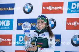 23.03.2019, Oslo, Norway (NOR): Dorothea Wierer (ITA) - IBU world cup biathlon, cups, Oslo (NOR). www.nordicfocus.com. © Manzoni/NordicFocus. Every downloaded picture is fee-liable.