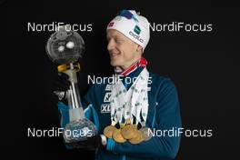 24.03.2019, Oslo, Norway (NOR): Johannes Thingnes Boe (NOR) - IBU world cup biathlon, cups, Oslo (NOR). www.nordicfocus.com. © Manzoni/NordicFocus. Every downloaded picture is fee-liable.