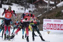 24.03.2019, Oslo, Norway (NOR): Julian Eberhard (AUT), Vetle Sjaastad Christiansen (NOR), (l-r) - IBU world cup biathlon, mass men, Oslo (NOR). www.nordicfocus.com. © Manzoni/NordicFocus. Every downloaded picture is fee-liable.