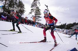 24.03.2019, Oslo, Norway (NOR): Henrik l'Abee-Lund (NOR) - IBU world cup biathlon, mass men, Oslo (NOR). www.nordicfocus.com. © Manzoni/NordicFocus. Every downloaded picture is fee-liable.