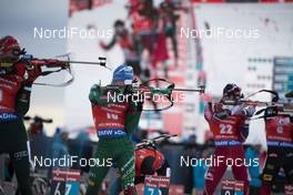24.03.2019, Oslo, Norway (NOR): Lukas Hofer (ITA) - IBU world cup biathlon, mass men, Oslo (NOR). www.nordicfocus.com. © Manzoni/NordicFocus. Every downloaded picture is fee-liable.