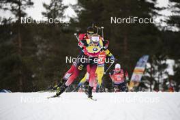 24.03.2019, Oslo, Norway (NOR): Johannes Thingnes Boe (NOR) - IBU world cup biathlon, mass men, Oslo (NOR). www.nordicfocus.com. © Manzoni/NordicFocus. Every downloaded picture is fee-liable.