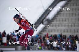 24.03.2019, Oslo, Norway (NOR): Andrejs Rastorgujevs (LAT) - IBU world cup biathlon, mass men, Oslo (NOR). www.nordicfocus.com. © Manzoni/NordicFocus. Every downloaded picture is fee-liable.