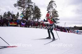 24.03.2019, Oslo, Norway (NOR): Arnd Peiffer (GER) - IBU world cup biathlon, mass men, Oslo (NOR). www.nordicfocus.com. © Manzoni/NordicFocus. Every downloaded picture is fee-liable.