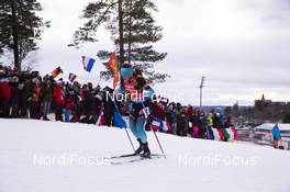 24.03.2019, Oslo, Norway (NOR): Antonin Guigonnat (FRA) - IBU world cup biathlon, mass men, Oslo (NOR). www.nordicfocus.com. © Manzoni/NordicFocus. Every downloaded picture is fee-liable.
