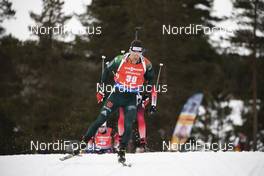 24.03.2019, Oslo, Norway (NOR): Philipp Nawrath (GER) - IBU world cup biathlon, mass men, Oslo (NOR). www.nordicfocus.com. © Manzoni/NordicFocus. Every downloaded picture is fee-liable.