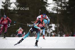 24.03.2019, Oslo, Norway (NOR): Antonin Guigonnat (FRA) - IBU world cup biathlon, mass men, Oslo (NOR). www.nordicfocus.com. © Manzoni/NordicFocus. Every downloaded picture is fee-liable.