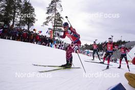 24.03.2019, Oslo, Norway (NOR): Andrejs Rastorgujevs (LAT) - IBU world cup biathlon, mass men, Oslo (NOR). www.nordicfocus.com. © Manzoni/NordicFocus. Every downloaded picture is fee-liable.