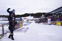 24.03.2019, Oslo, Norway (NOR): Fredrik Lindstroem (SWE) - IBU world cup biathlon, mass men, Oslo (NOR). www.nordicfocus.com. © Manzoni/NordicFocus. Every downloaded picture is fee-liable.