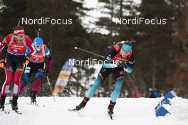 24.03.2019, Oslo, Norway (NOR): Simon Eder (AUT), Emilien Jacquelin (FRA), (l-r) - IBU world cup biathlon, mass men, Oslo (NOR). www.nordicfocus.com. © Manzoni/NordicFocus. Every downloaded picture is fee-liable.