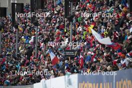 24.03.2019, Oslo, Norway (NOR): Event Feature: Packed grandstand - IBU world cup biathlon, mass men, Oslo (NOR). www.nordicfocus.com. © Manzoni/NordicFocus. Every downloaded picture is fee-liable.