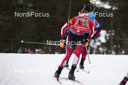 24.03.2019, Oslo, Norway (NOR): Simon Eder (AUT) - IBU world cup biathlon, mass men, Oslo (NOR). www.nordicfocus.com. © Manzoni/NordicFocus. Every downloaded picture is fee-liable.