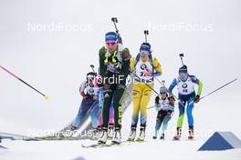 24.03.2019, Oslo, Norway (NOR): Franziska Preuss (GER) - IBU world cup biathlon, mass women, Oslo (NOR). www.nordicfocus.com. © Manzoni/NordicFocus. Every downloaded picture is fee-liable.