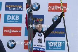 24.03.2019, Oslo, Norway (NOR): Clare Egan (USA) - IBU world cup biathlon, mass women, Oslo (NOR). www.nordicfocus.com. © Manzoni/NordicFocus. Every downloaded picture is fee-liable.