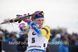 24.03.2019, Oslo, Norway (NOR): Hanna Oeberg (SWE) - IBU world cup biathlon, mass women, Oslo (NOR). www.nordicfocus.com. © Manzoni/NordicFocus. Every downloaded picture is fee-liable.