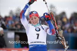 24.03.2019, Oslo, Norway (NOR): Paulina Fialkova (SVK) - IBU world cup biathlon, mass women, Oslo (NOR). www.nordicfocus.com. © Manzoni/NordicFocus. Every downloaded picture is fee-liable.