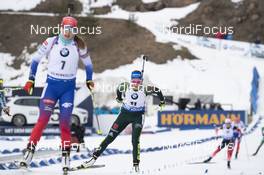 24.03.2019, Oslo, Norway (NOR): Franziska Preuss (GER) - IBU world cup biathlon, mass women, Oslo (NOR). www.nordicfocus.com. © Manzoni/NordicFocus. Every downloaded picture is fee-liable.