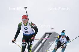 24.03.2019, Oslo, Norway (NOR): Franziska Hildebrand (GER) - IBU world cup biathlon, mass women, Oslo (NOR). www.nordicfocus.com. © Manzoni/NordicFocus. Every downloaded picture is fee-liable.