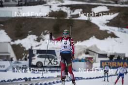 24.03.2019, Oslo, Norway (NOR): Lisa Theresa Hauser (AUT) - IBU world cup biathlon, mass women, Oslo (NOR). www.nordicfocus.com. © Manzoni/NordicFocus. Every downloaded picture is fee-liable.