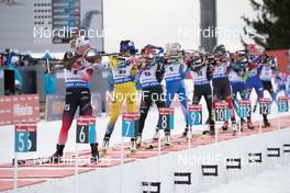 24.03.2019, Oslo, Norway (NOR): Marte Roeiseland (Olsbu) - IBU world cup biathlon, mass women, Oslo (NOR). www.nordicfocus.com. © Manzoni/NordicFocus. Every downloaded picture is fee-liable.