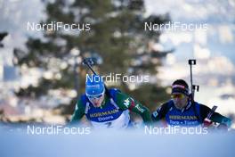 23.03.2019, Oslo, Norway (NOR): Lukas Hofer (ITA) - IBU world cup biathlon, pursuit men, Oslo (NOR). www.nordicfocus.com. © Manzoni/NordicFocus. Every downloaded picture is fee-liable.