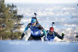 23.03.2019, Oslo, Norway (NOR): Simon Desthieux (FRA) - IBU world cup biathlon, pursuit men, Oslo (NOR). www.nordicfocus.com. © Manzoni/NordicFocus. Every downloaded picture is fee-liable.