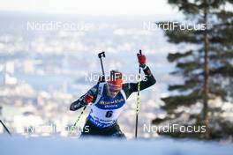 23.03.2019, Oslo, Norway (NOR): Benedikt Doll (GER) - IBU world cup biathlon, pursuit men, Oslo (NOR). www.nordicfocus.com. © Manzoni/NordicFocus. Every downloaded picture is fee-liable.