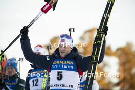 23.03.2019, Oslo, Norway (NOR): Tarjei Boe (NOR) - IBU world cup biathlon, pursuit men, Oslo (NOR). www.nordicfocus.com. © Manzoni/NordicFocus. Every downloaded picture is fee-liable.