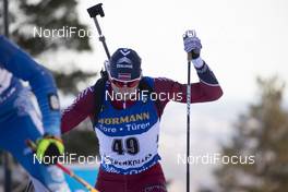 23.03.2019, Oslo, Norway (NOR): Andrejs Rastorgujevs (LAT) - IBU world cup biathlon, pursuit men, Oslo (NOR). www.nordicfocus.com. © Manzoni/NordicFocus. Every downloaded picture is fee-liable.