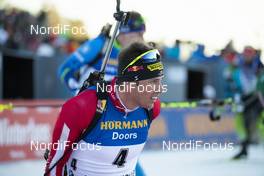 23.03.2019, Oslo, Norway (NOR): Julian Eberhard (AUT) - IBU world cup biathlon, pursuit men, Oslo (NOR). www.nordicfocus.com. © Manzoni/NordicFocus. Every downloaded picture is fee-liable.